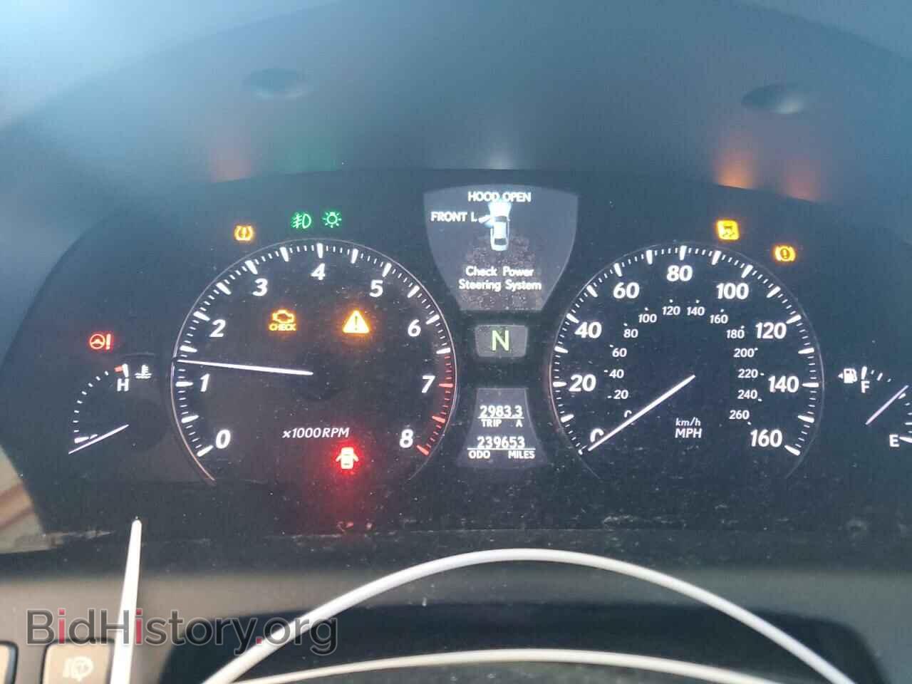 2007 LEXUS LS460 - VIN: JTHGL46F975007341 - Фото 9