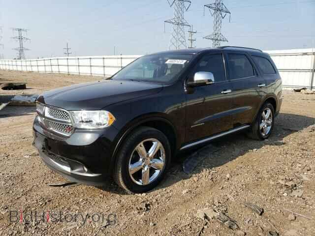 2012 Dodge DURANGO Citadel (VIN 1C4SDJET4CC178678) — photo 1 of 13, Copart, damage: side