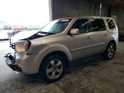 2014 Honda PILOT Pilot EX, серебристый — VIN 5FNYF3H48EB027000, Copart