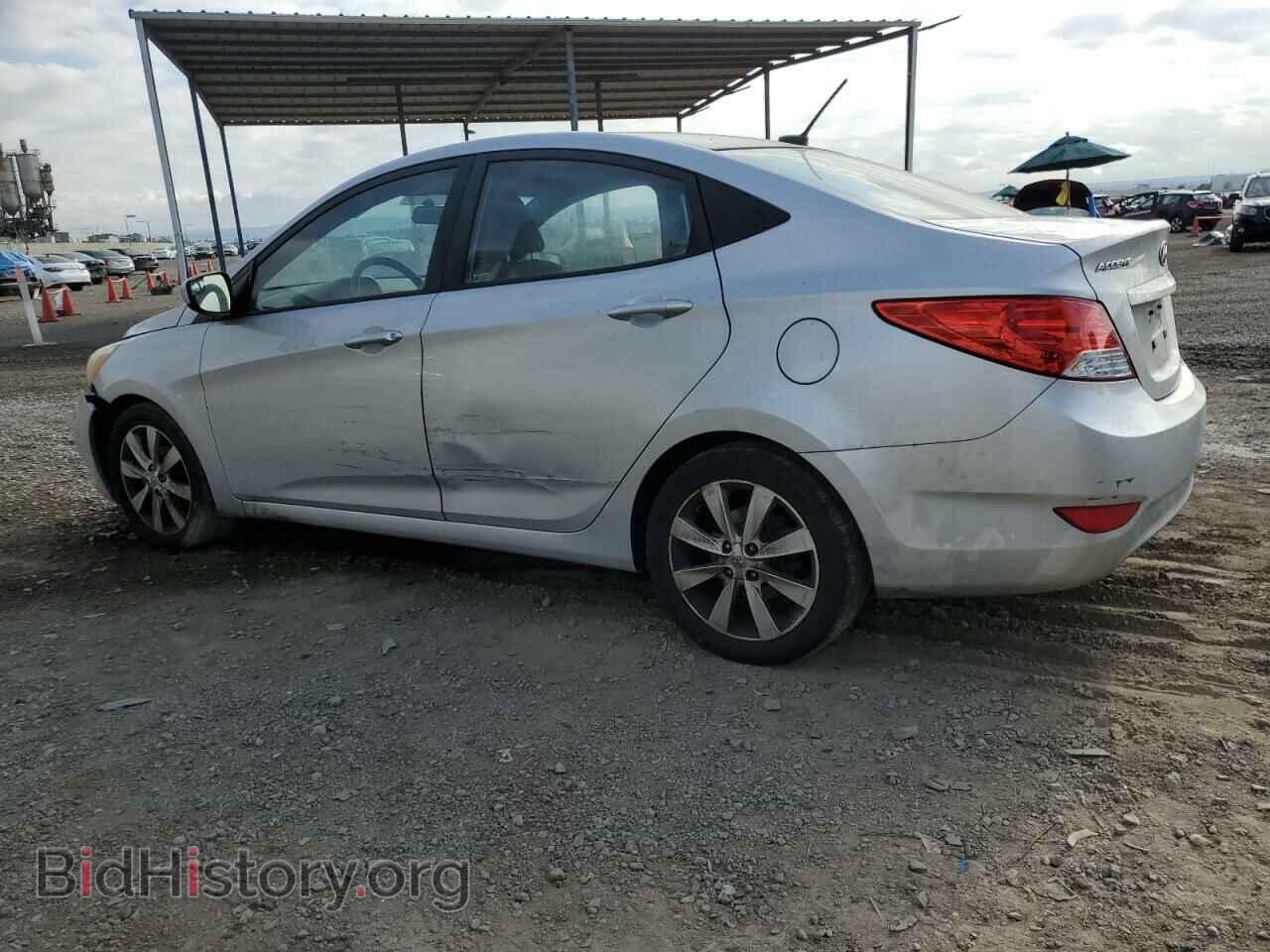 2014 HYUNDAI ACCENT - VIN: KMHCU4AE8EU703893 - Фото 2