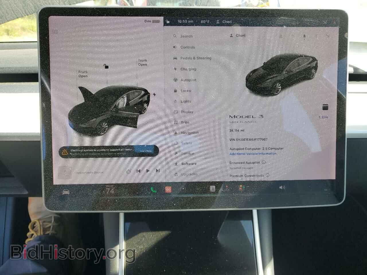 2018 TESLA MODEL 3 - VIN: 5YJ3E1EA6JF177967 - Фото 9