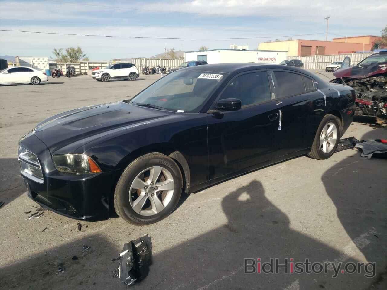 Photo 2C3CDXBGXCH303571 - DODGE CHARGER 2012