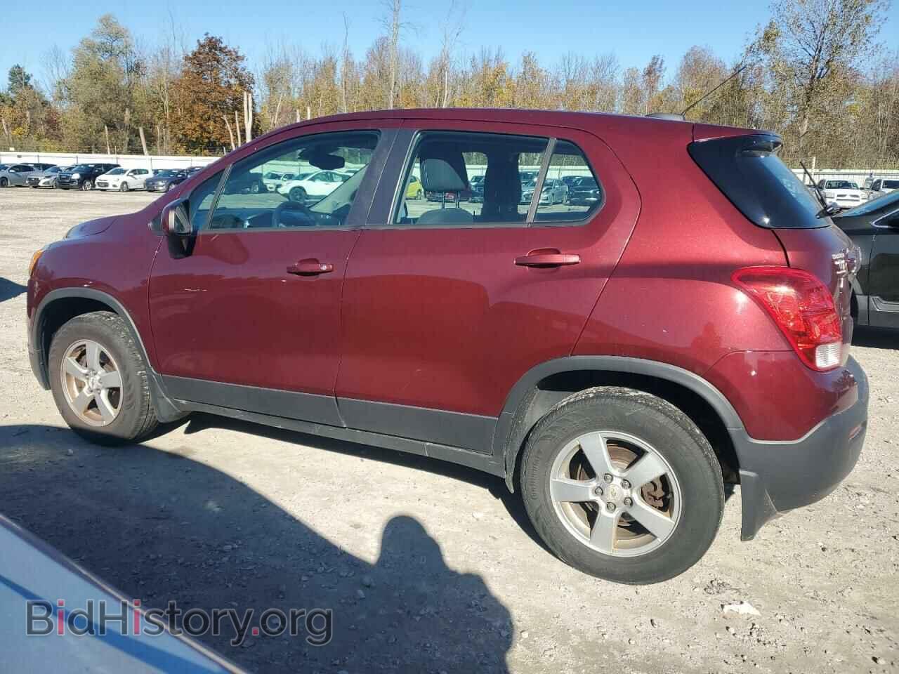 2016 CHEVROLET TRAX - VIN: 3GNCJNSB8GL240665 - Фото 2