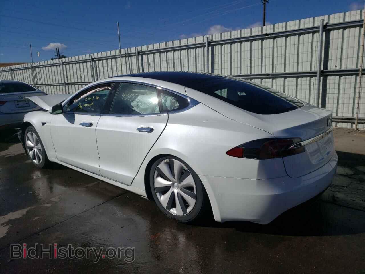 2020 TESLA MODEL S - VIN: 5YJSA1E29LF400067 - Фото 2