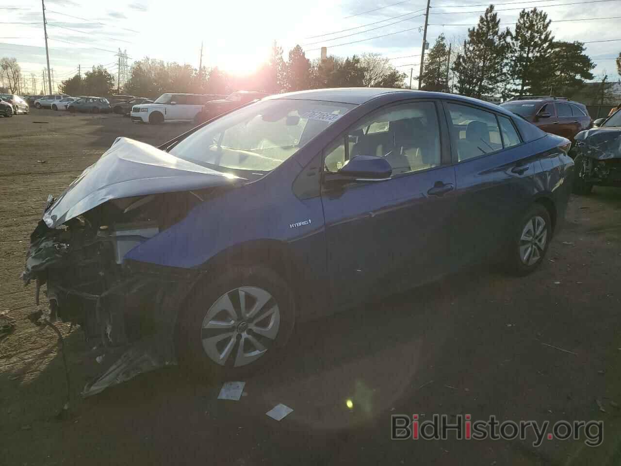 Photo JTDKBRFU9H3054876 - TOYOTA PRIUS 2017