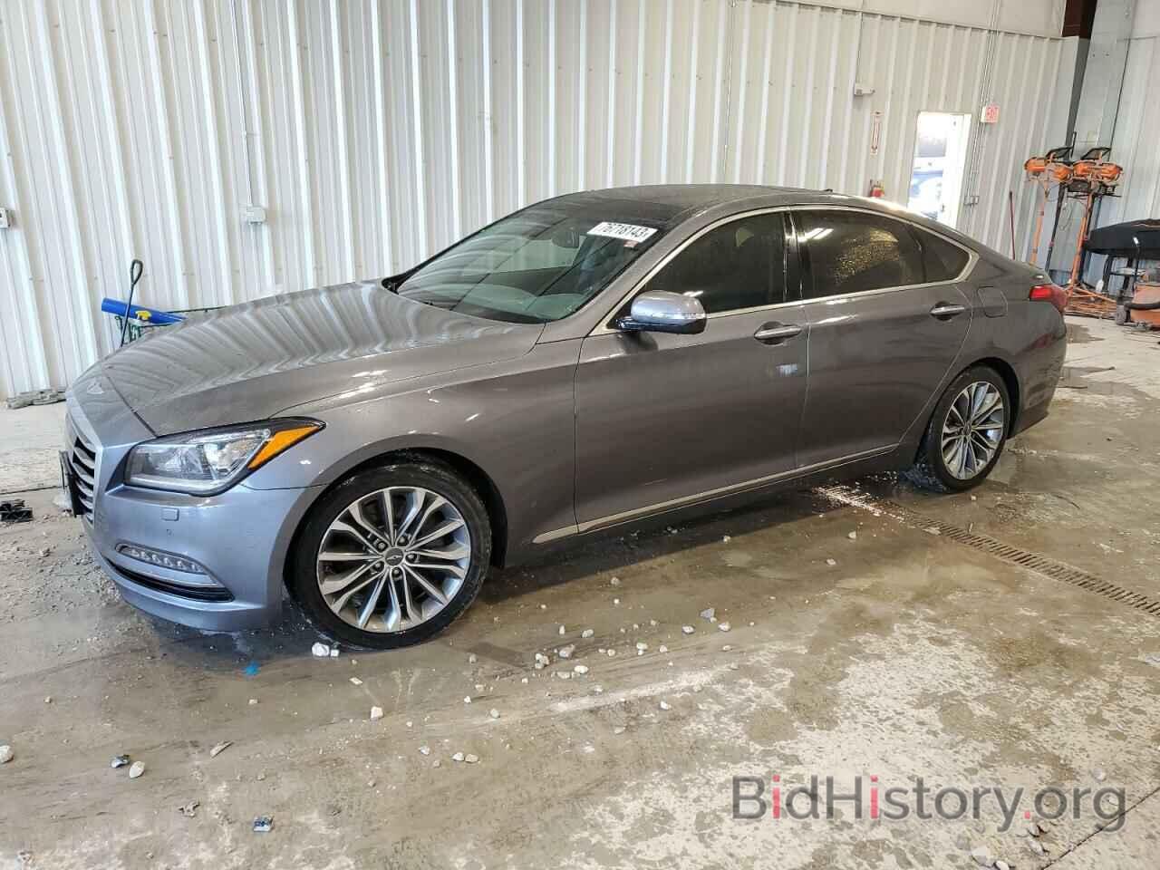 Photo KMHGN4JE3GU120956 - HYUNDAI GENESIS 2016