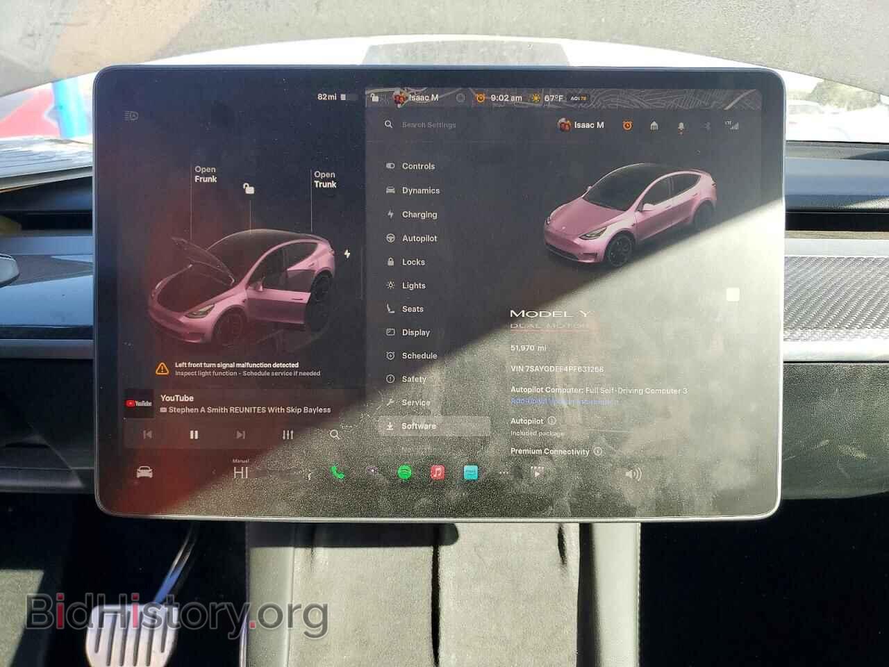 2023 TESLA MODEL Y - VIN: 7SAYGDEF4PF631268 - Фото 9