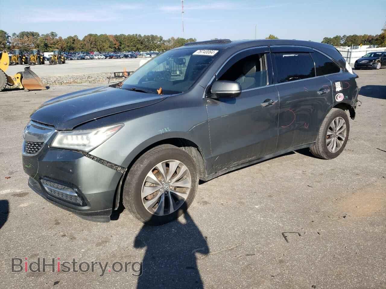 Фотография 5FRYD4H49FB019600 - ACURA MDX 2015