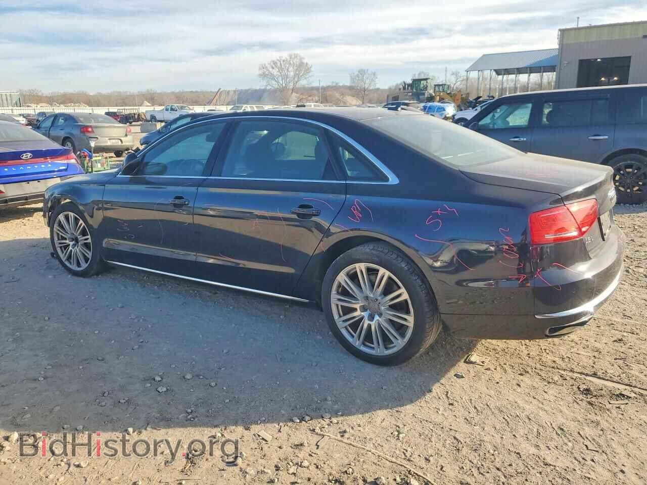 2014 AUDI A8 - VIN: WAUR2AFD0EN012061 - Фото 2