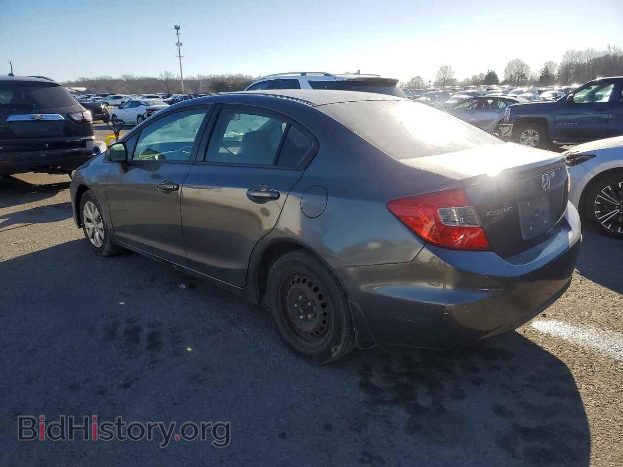 2012 HONDA CIVIC - VIN: 2HGFB2F51CH501399 - Фото 2