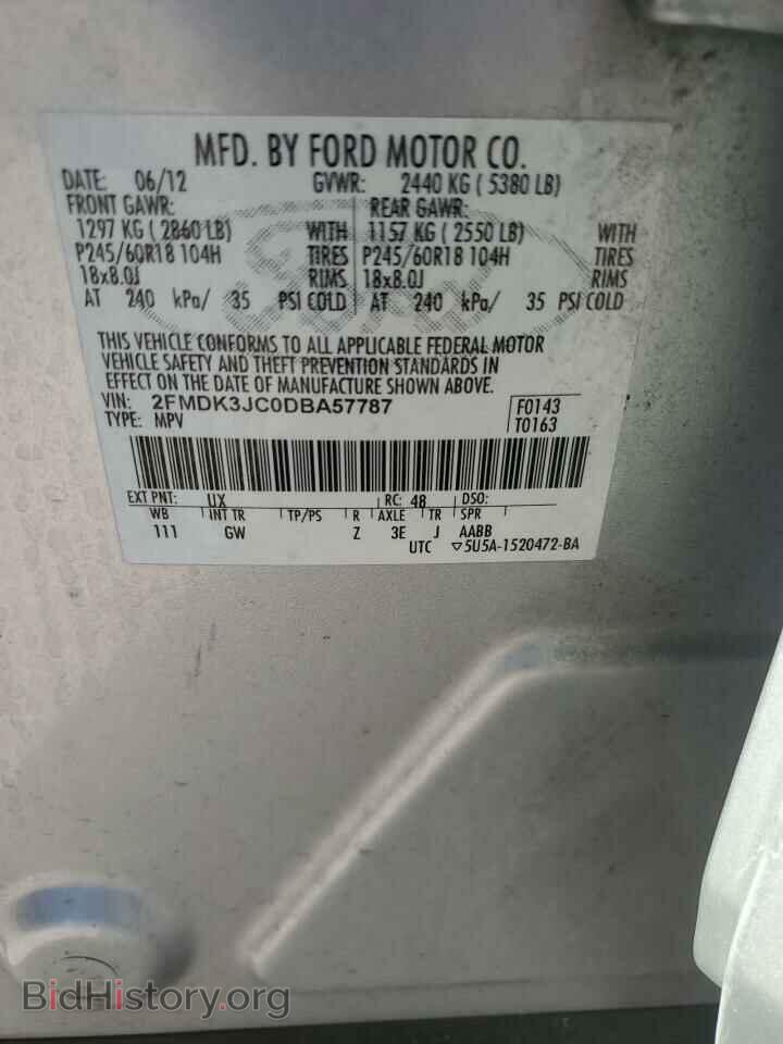 2013 FORD EDGE - VIN: 2FMDK3JC0DBA57787 - Photo 13