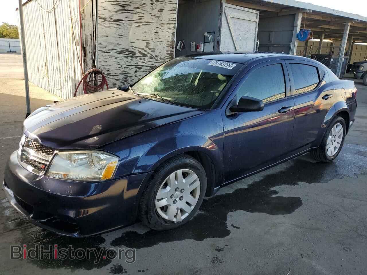 Photo 1C3CDZAG4CN310245 - DODGE AVENGER 2012