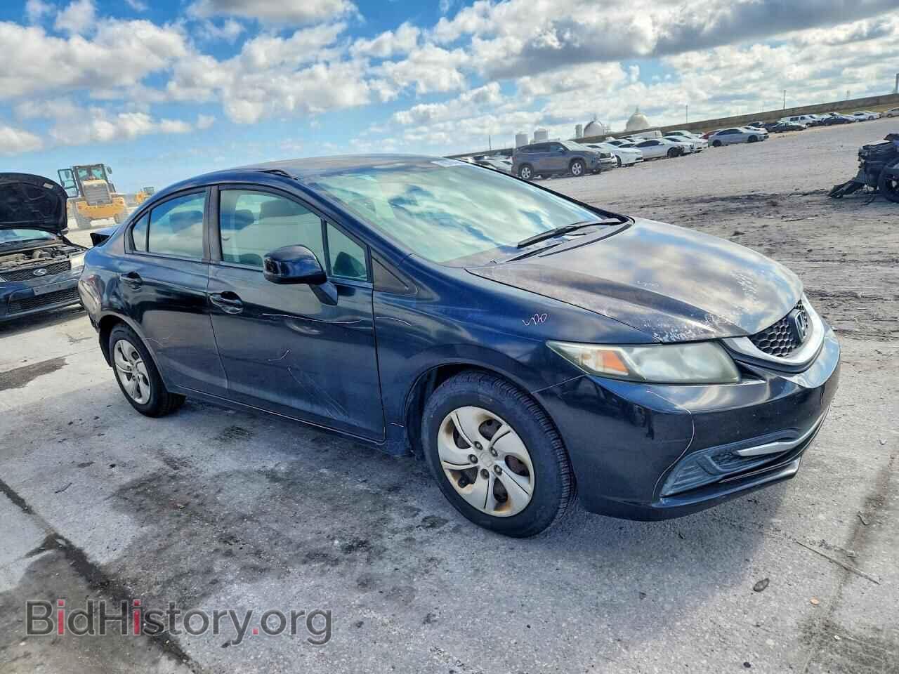 2013 HONDA CIVIC - VIN: 2HGFB2F57DH553962 - Фото 4
