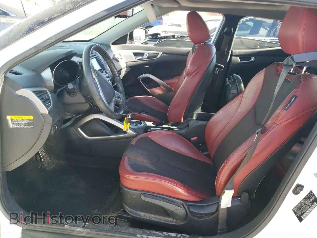2012 HYUNDAI VELOSTER - VIN: KMHTC6AD2CU078698 - Фото 7
