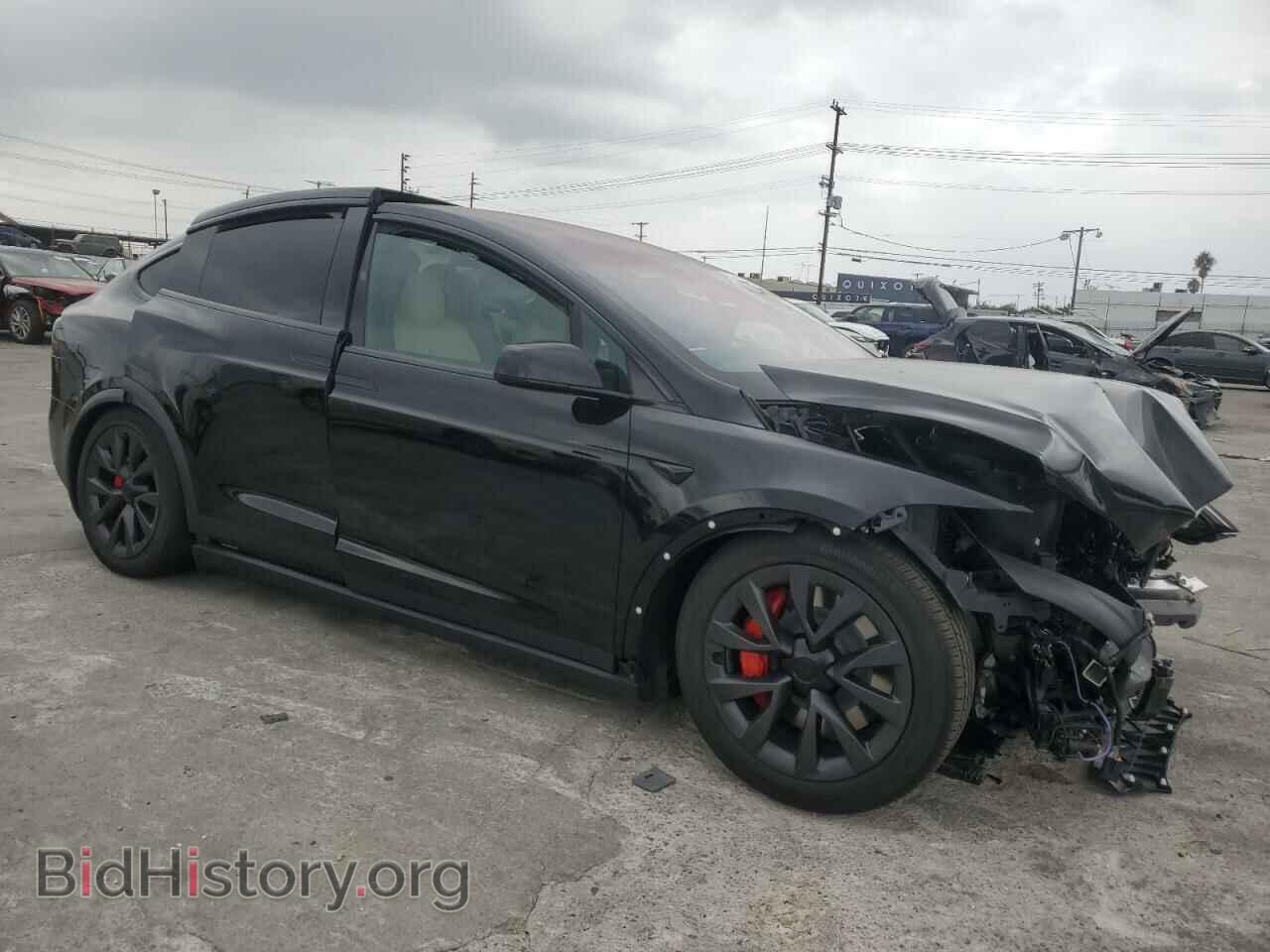 2024 TESLA MODEL X - VIN: 7SAXCBE68RF449524 - Фото 4