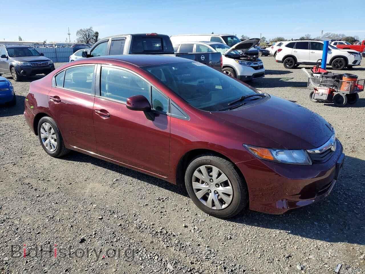 2012 HONDA CIVIC - VIN: 19XFB2F52CE358666 - Фото 4