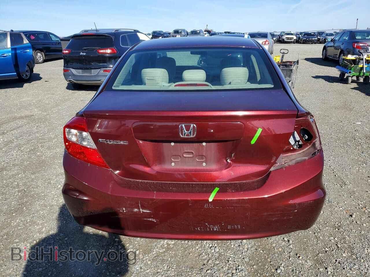 2012 HONDA CIVIC - VIN: 19XFB2F52CE358666 - Фото 6