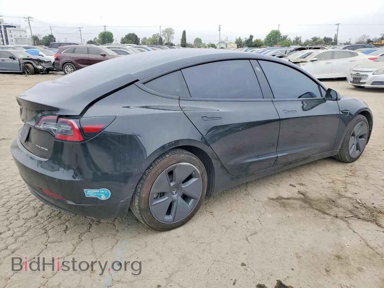 2022 TESLA MODEL 3 - VIN: 5YJ3E1EB5NF106483 - Фото 3