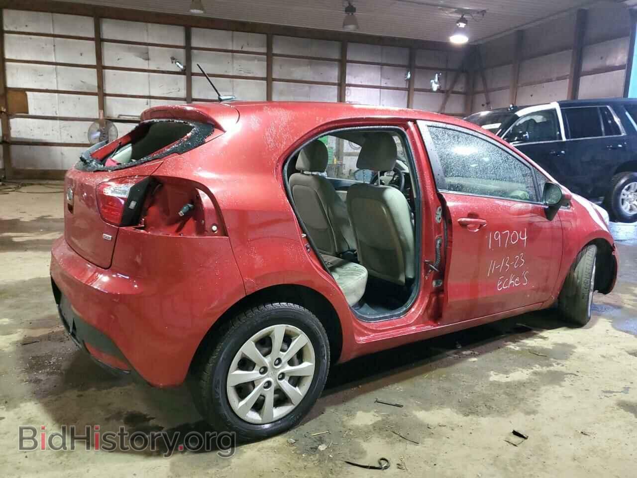 2013 KIA RIO - VIN: KNADM5A3XD6107892 - Фото 3