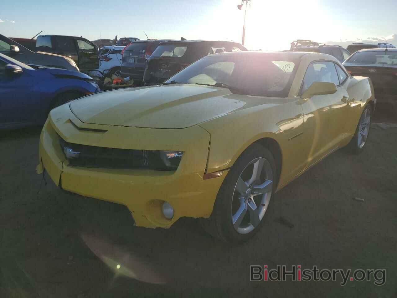 Chevrolet Camaro SS 2010 Р¶С‘Р»С‚С‹Р№