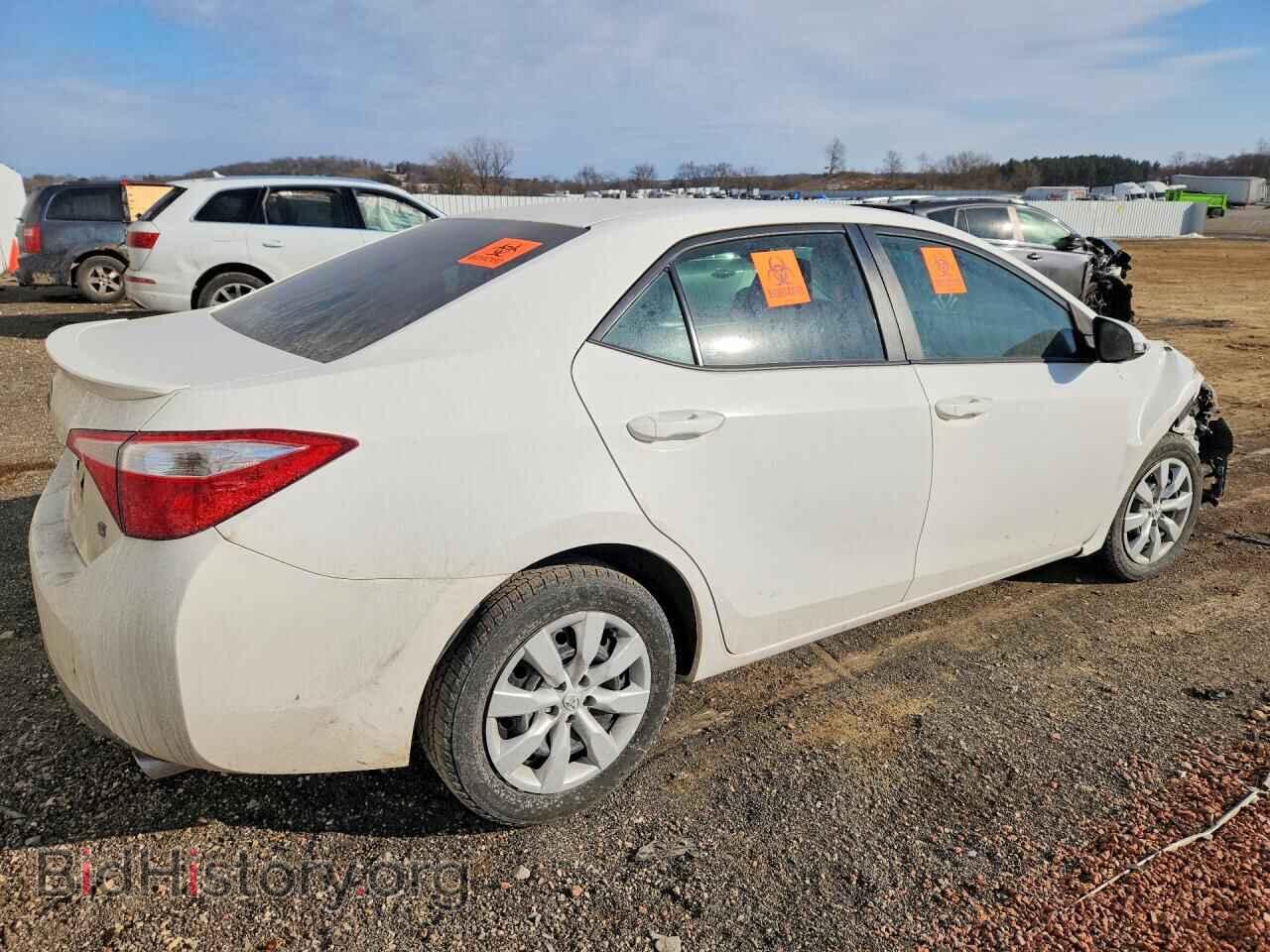 2014 TOYOTA COROLLA - VIN: 2T1BURHE9EC190914 - Фото 3