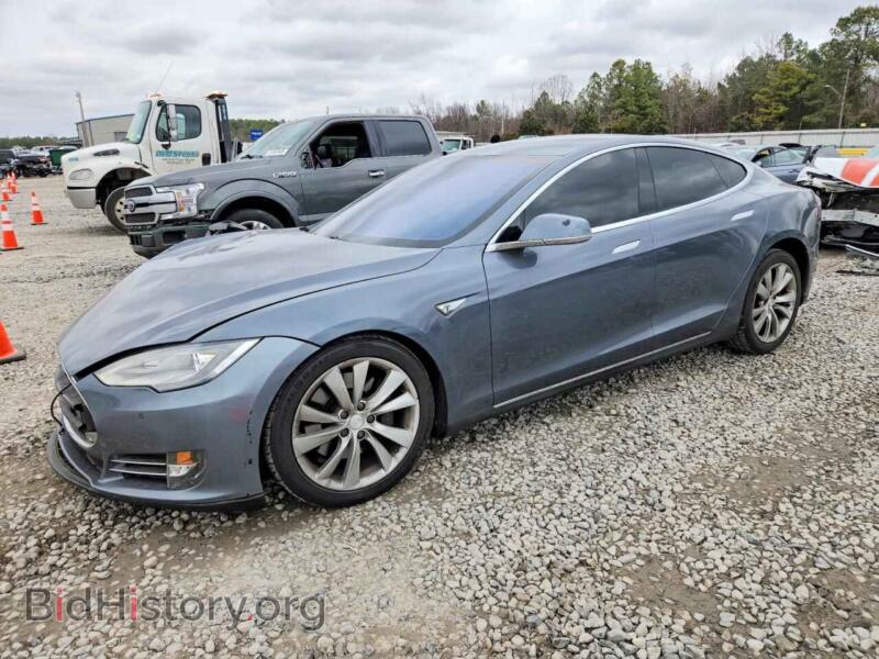 2013 Tesla MODEL S (VIN 5YJSA1CN4DFP19780) — фото 1 из 14, Copart, повреждение: передняя часть