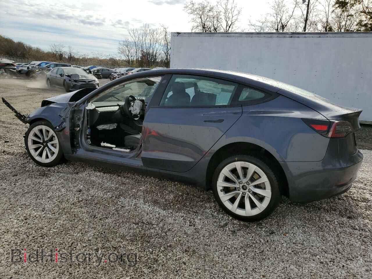 2022 TESLA MODEL 3 - VIN: 5YJ3E1EA6NF370657 - Фото 2