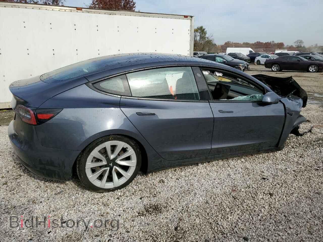 2022 TESLA MODEL 3 - VIN: 5YJ3E1EA6NF370657 - Фото 3