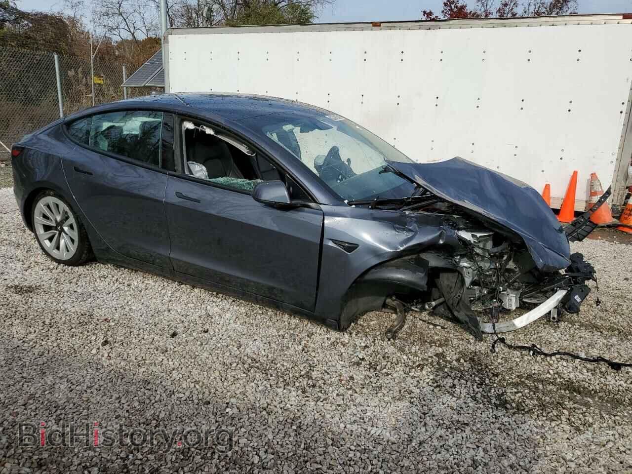 2022 TESLA MODEL 3 - VIN: 5YJ3E1EA6NF370657 - Фото 4