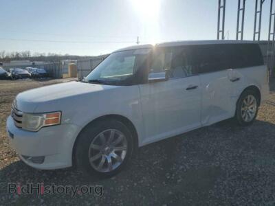 2012 Ford FLEX Flex Limit, белый — VIN 2FMGK5DC0CBD02431, Copart