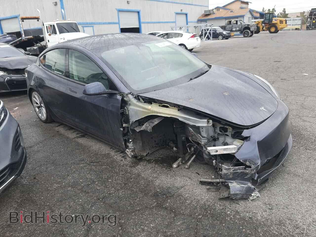 2022 TESLA MODEL 3 - VIN: 5YJ3E1EA9NF370037 - Фото 4