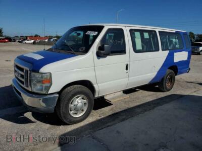 2014 Ford ALL MODELS E350 Super Duty Wagon, white — VIN 1FBSS3BL0EDA10950, Copart