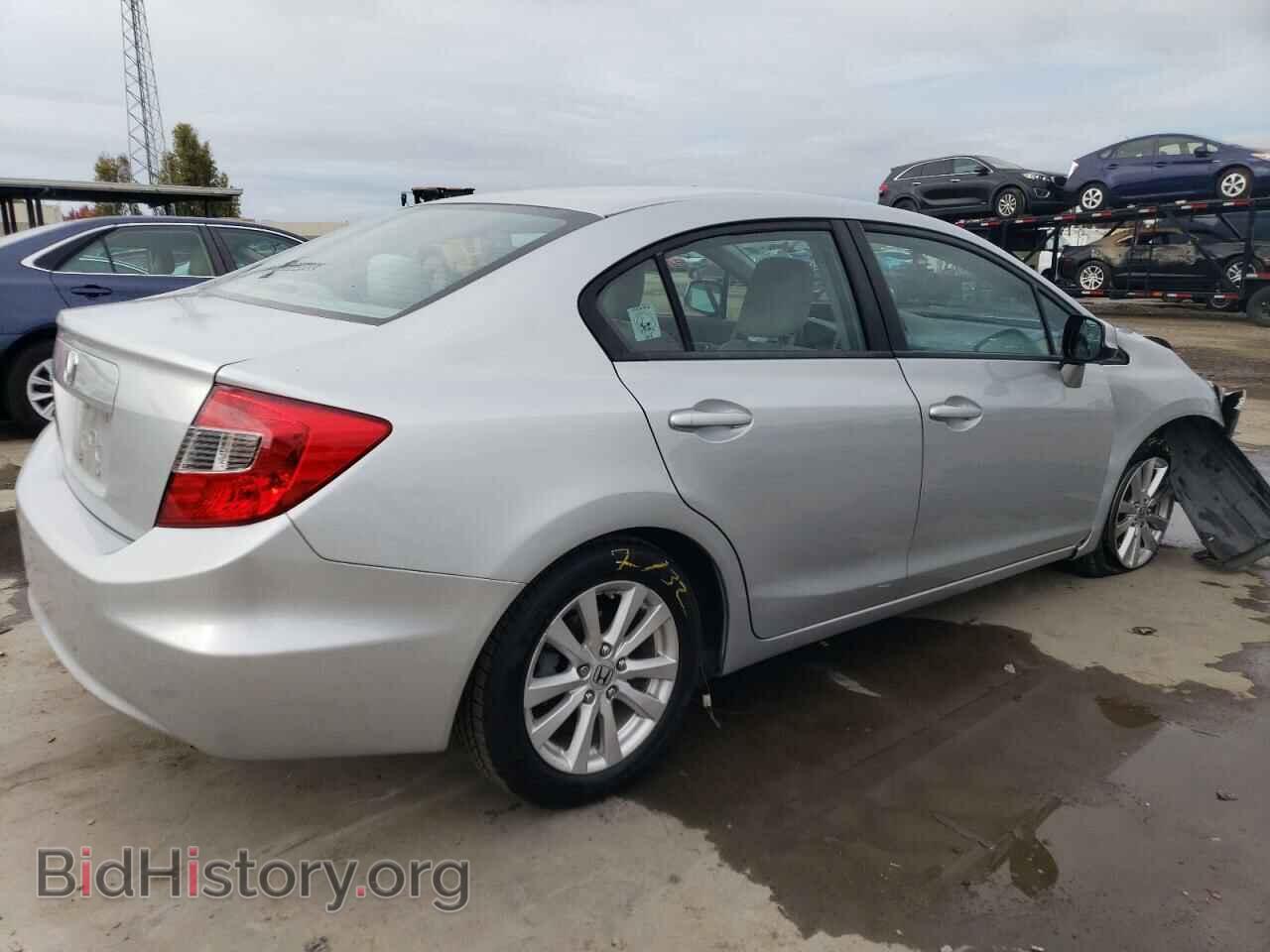 2012 HONDA CIVIC - VIN: 2HGFB2F86CH601427 - Фото 3