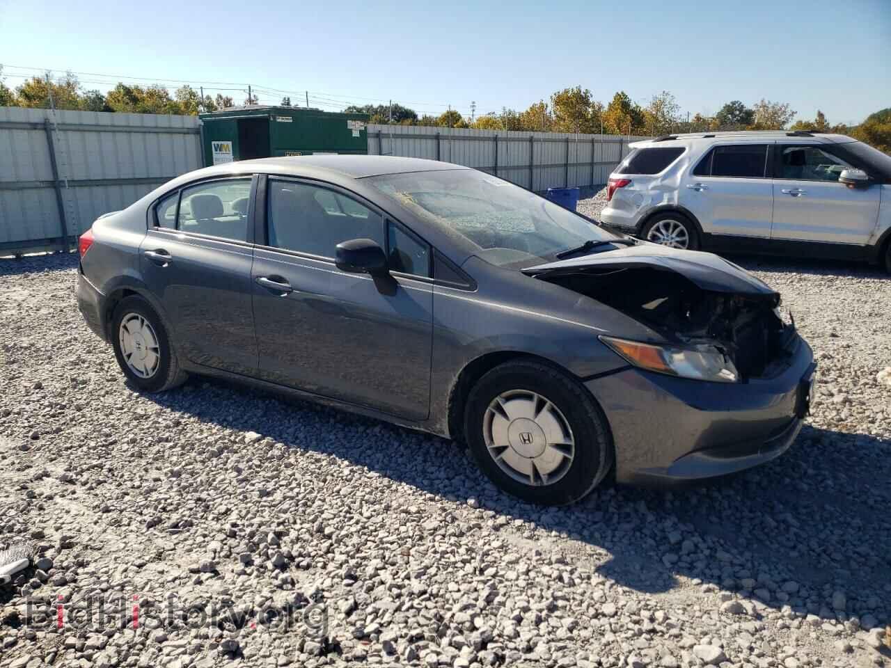 2012 HONDA CIVIC - VIN: 2HGFB2F61CH316181 - Фото 4