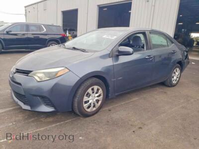 2016 Toyota COROLLA L, gray — VIN 5YFBURHE0GP526386, Copart