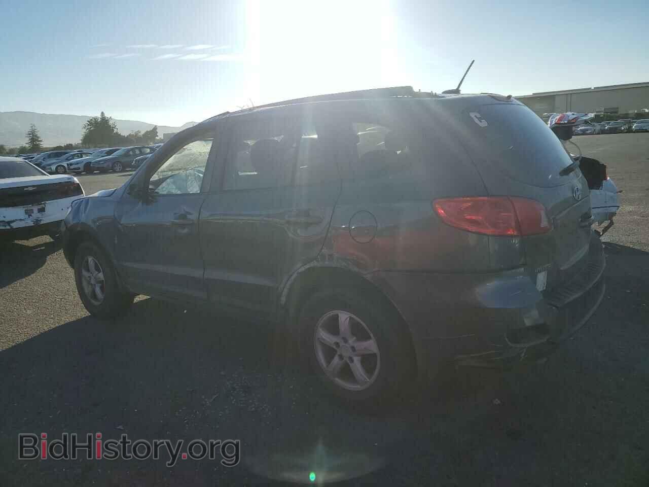2008 HYUNDAI SANTA FE - VIN: 5NMSG13D08H159637 - Фото 2