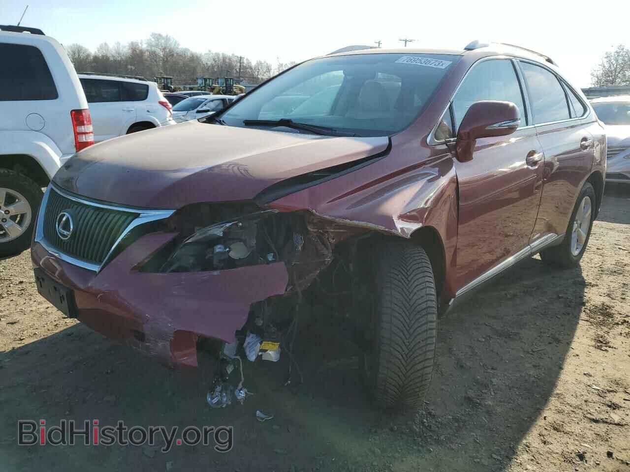 Фотография 2T2BK1BA0CC153515 - LEXUS RX350 2012
