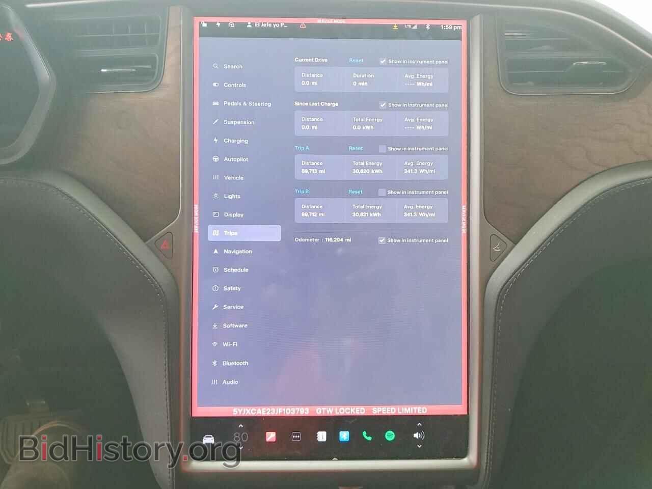 2018 TESLA MODEL X - VIN: 5YJXCAE23JF103793 - Фото 9