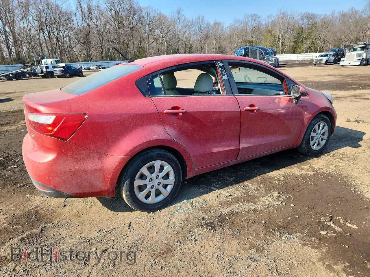 2013 KIA RIO - VIN: KNADM4A37D6109464 - Фото 3