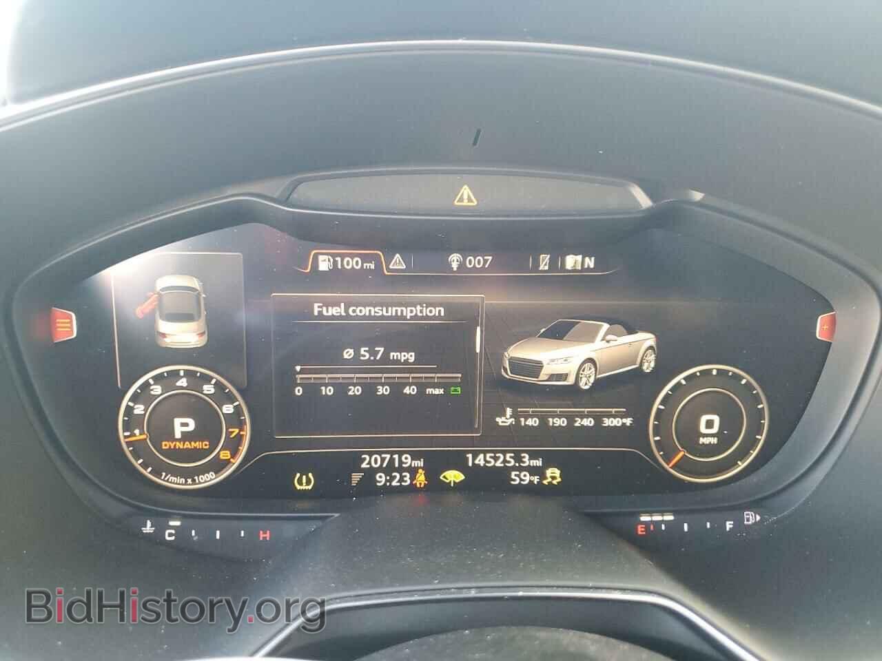 2017 AUDI TT - VIN: TRUT5CFV2H1007191 - Фото 9