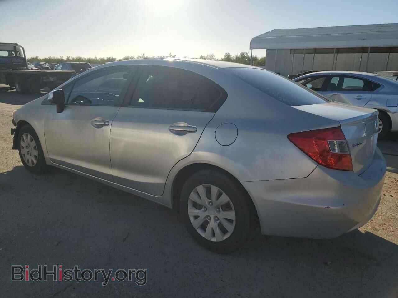 2012 HONDA CIVIC - VIN: 2HGFB2F57CH597720 - Фото 2