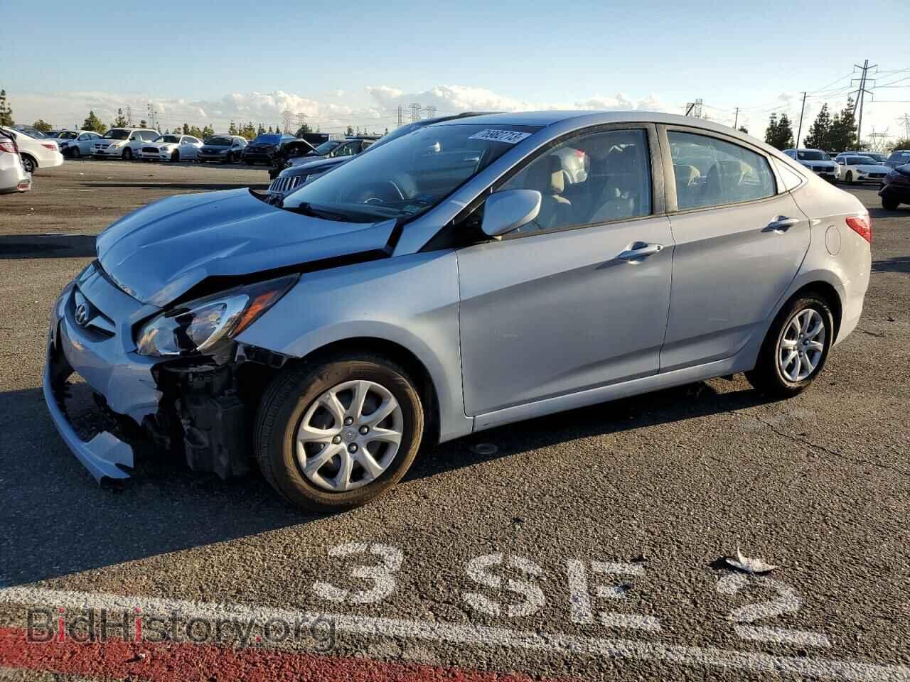 Photo KMHCT4AE6DU538203 - HYUNDAI ACCENT 2013