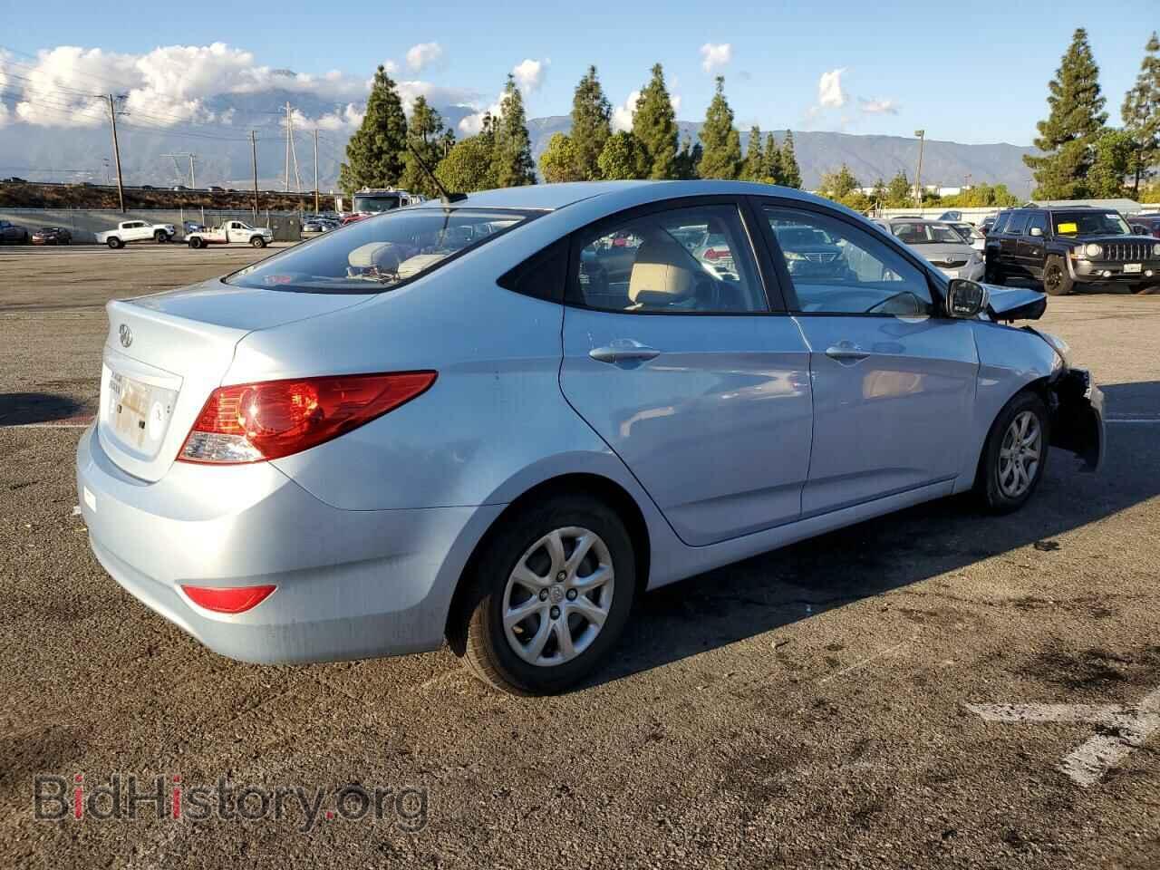 2013 HYUNDAI ACCENT - VIN: KMHCT4AE6DU538203 - Фото 3