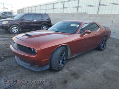2023 Dodge CHALLENGER GT, orange — VIN 2C3CDZKG7PH649062, Copart