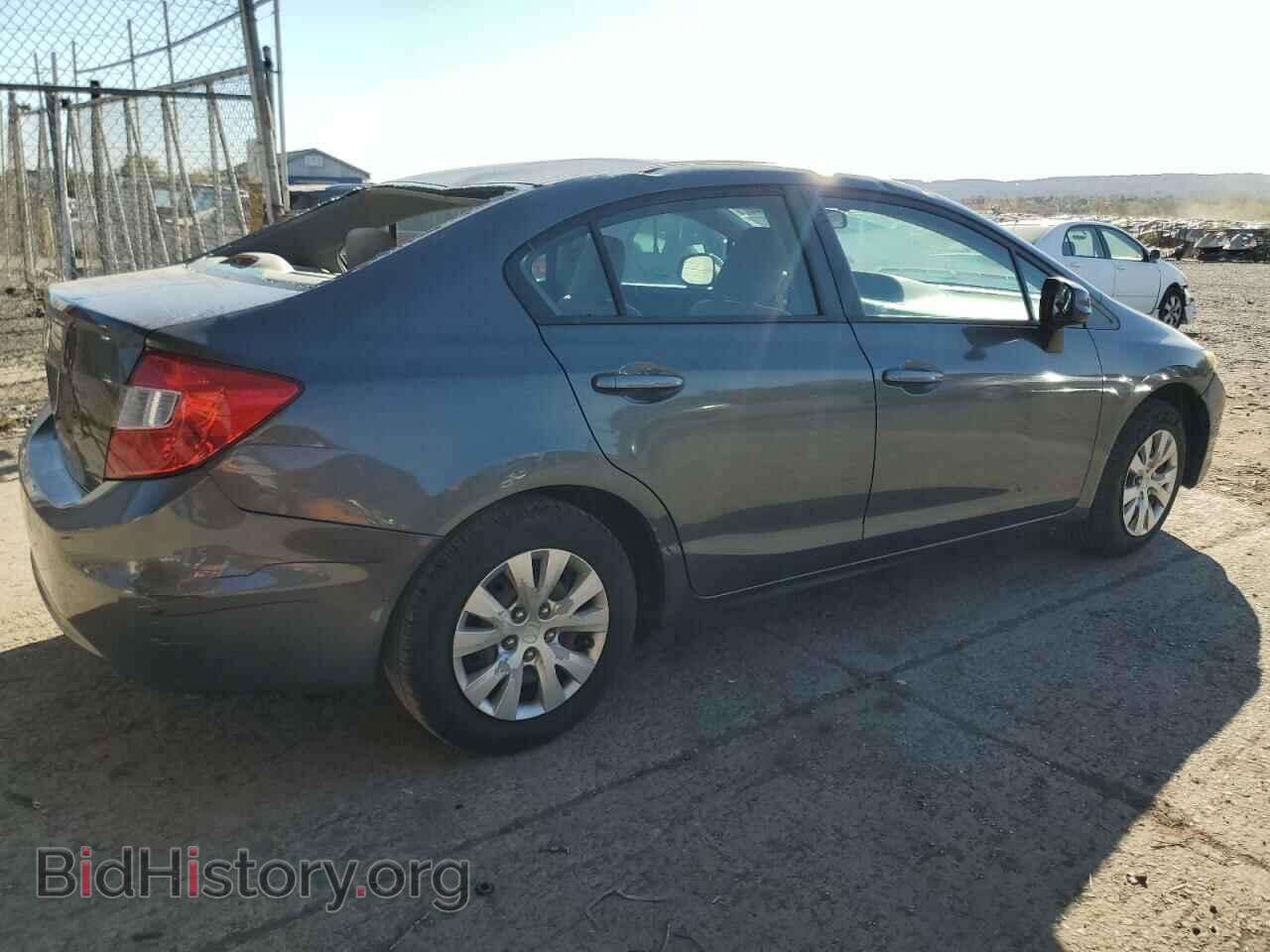 2012 HONDA CIVIC - VIN: 2HGFB2E57CH530259 - Фото 3