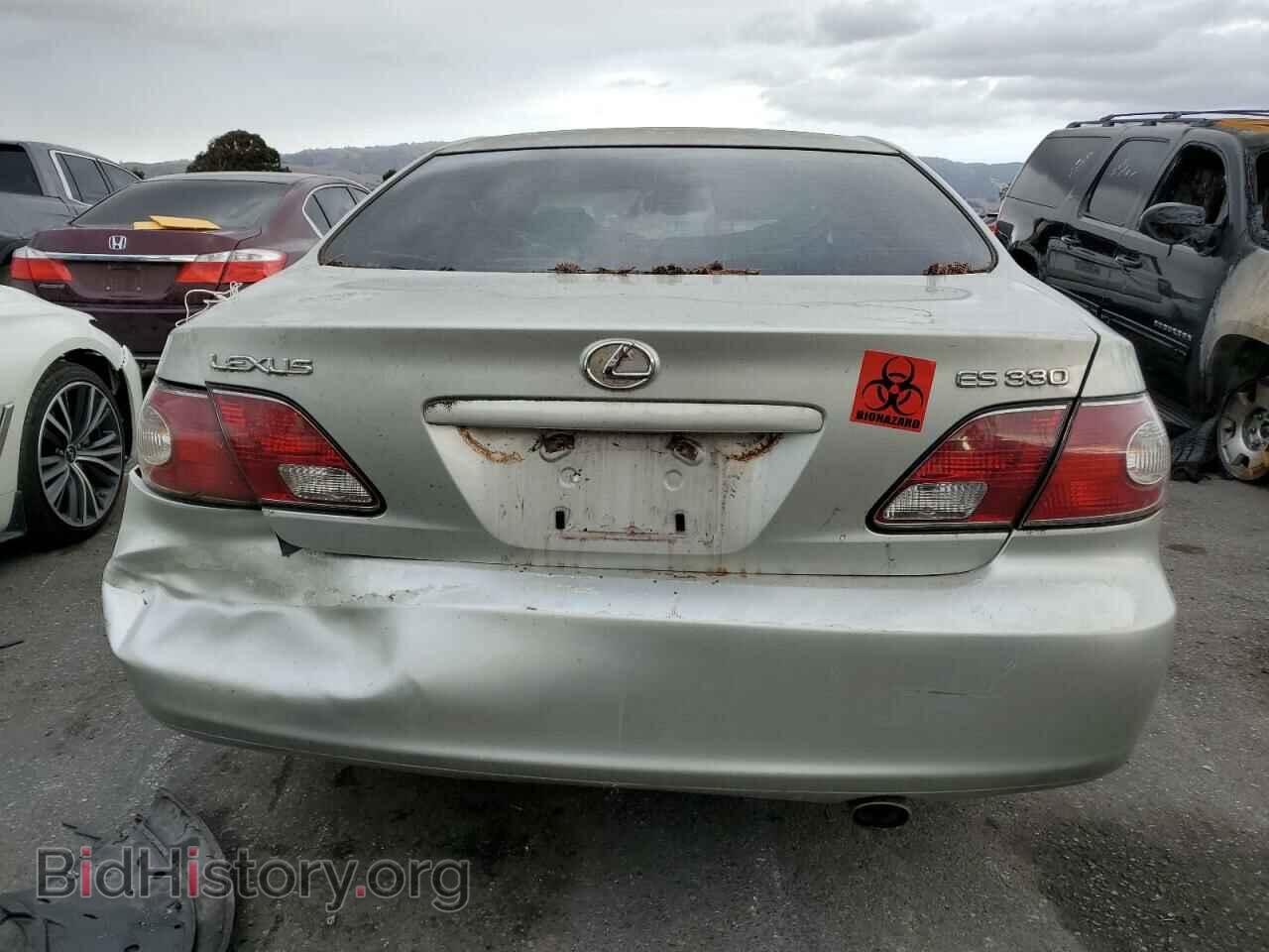 2004 LEXUS ES330 - VIN: JTHBA30G445027018 - Фото 6