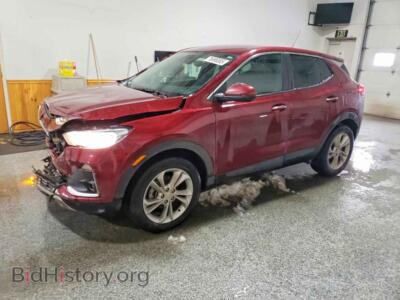 2023 Buick ENCORE Preferred, red — VIN KL4MMBS26PB021475, Copart