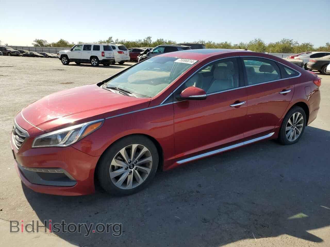 Photo 5NPE34AF2GH360567 - HYUNDAI SONATA 2016