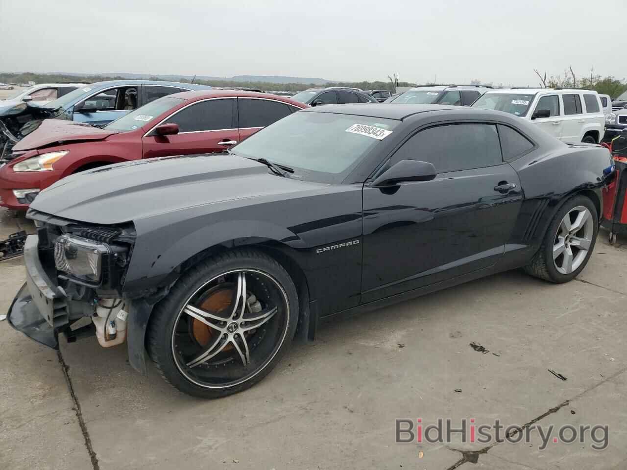 Photo 2G1FE1E3XC9129046 - CHEVROLET CAMARO 2012