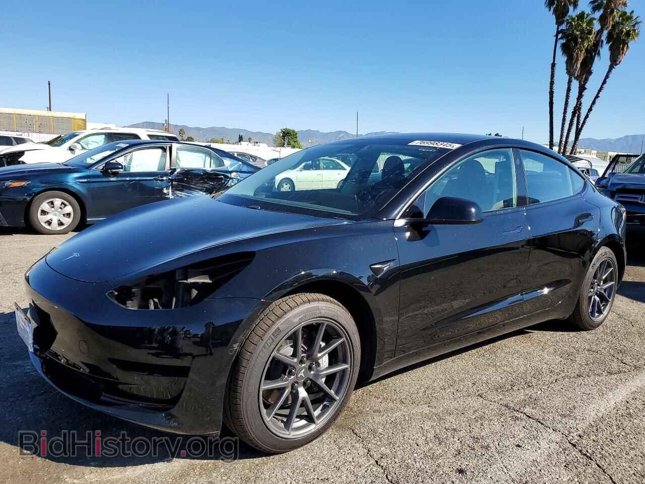 Photo 5YJ3E1EA2MF030338 - TESLA MODEL 3 2021